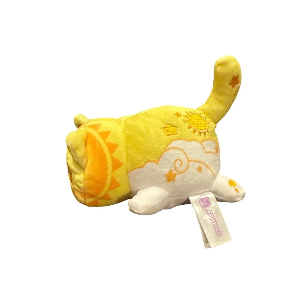 Aphmau MeeMeows Sun Cat Plush Toy Litter 4 Cat Yellow White
